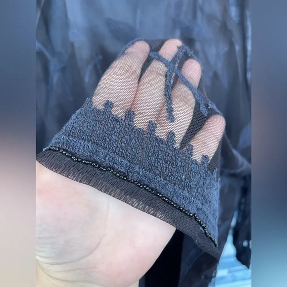 Bruuns Bazaar embroidery mesh dress size 38 - Picture 6 of 17